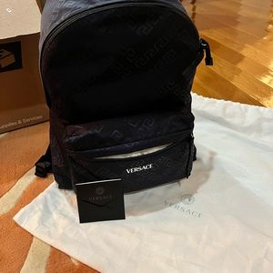 NWT Navy Versace Backpack perfect gift this holidays!!!